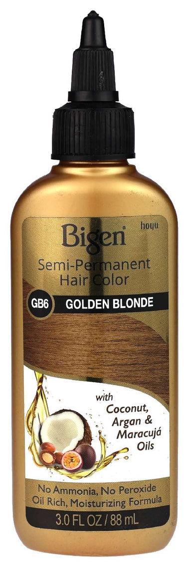 Bigen Semi-Permanent Hair Color GB6 Golden Blonde 3.0 Oz - ANNS BEAUTY SUPPLY